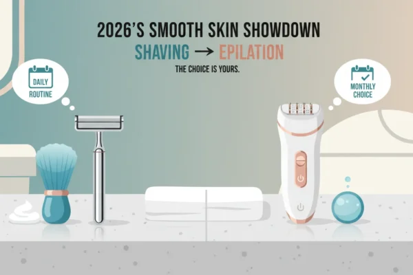 Shaving vs. Epilation: 2026’s Smooth Skin Showdown